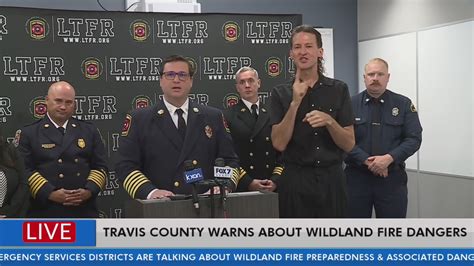 Travis County leaders talk about wildfire dangers, preparations